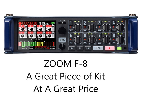 Zoom F8 Field Recorder Review